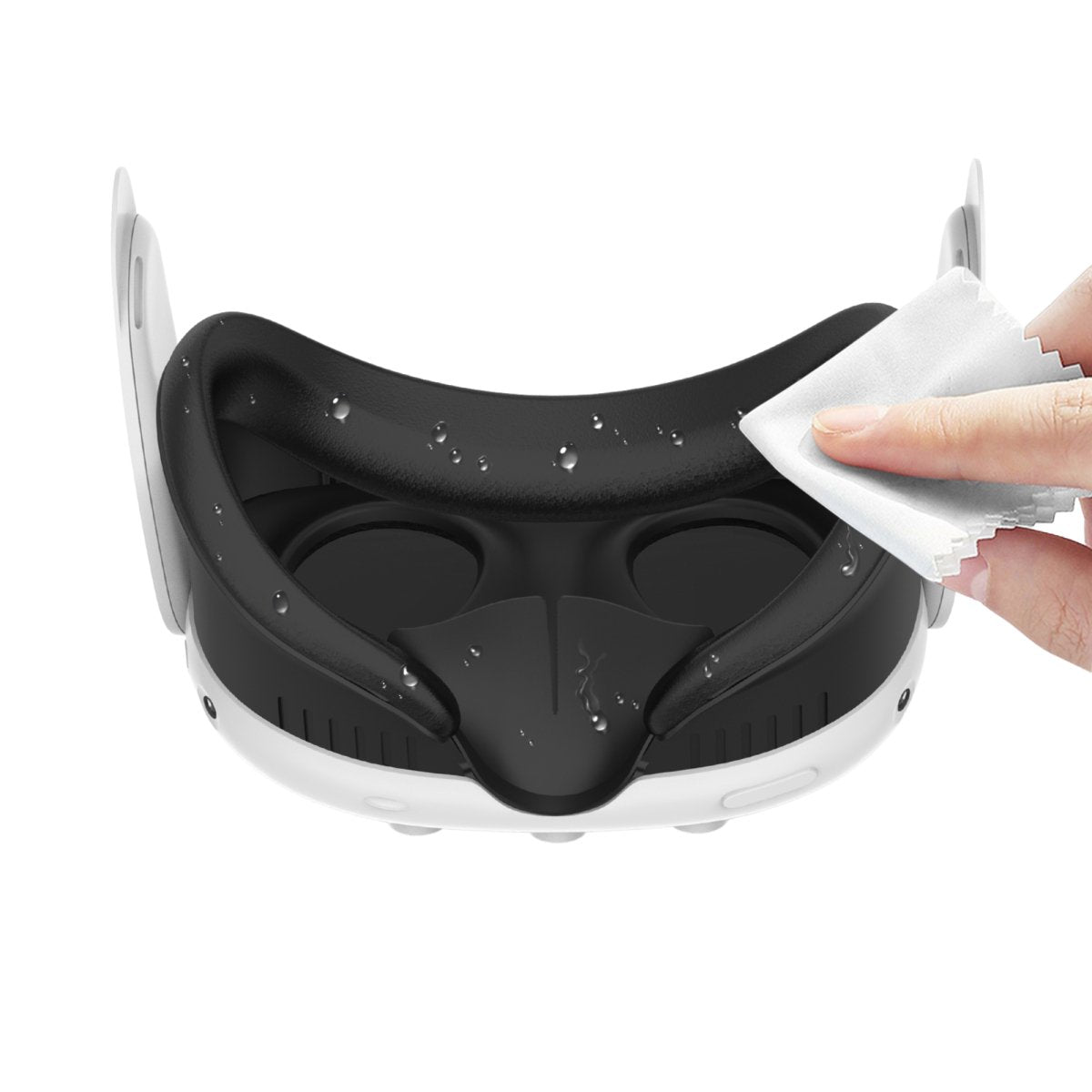 Maschera aperta per Quest 3 e ricambio in schiuma VR Maschera aperta per Quest 3 e ricambio in schiuma VR