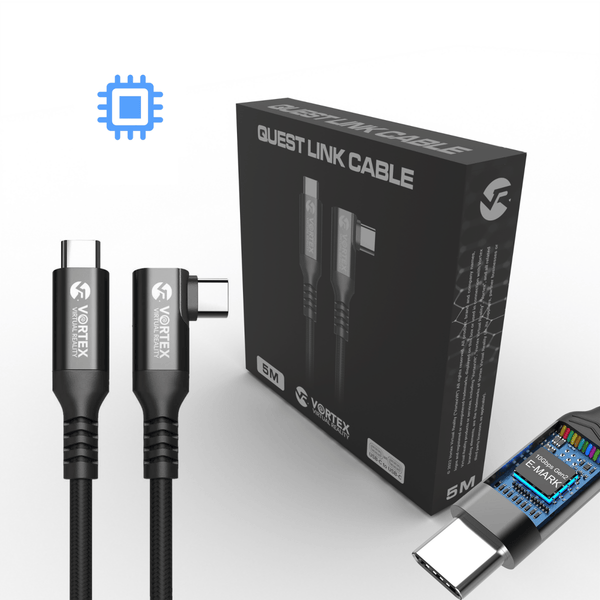 5m 10 GBPS PD100W (Fast charging) USB-C cable for META QUEST LINK / OC
