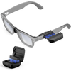 TRANSNOVO Wearable Battery Charger for Ray-Ban Meta Glasses | 1600 mAh, Charge While Wearing (Wayfarer, Skyler Gen 1 & 2)